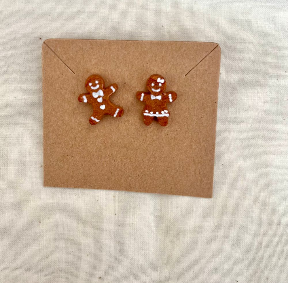 Gingerbread Earrings 
