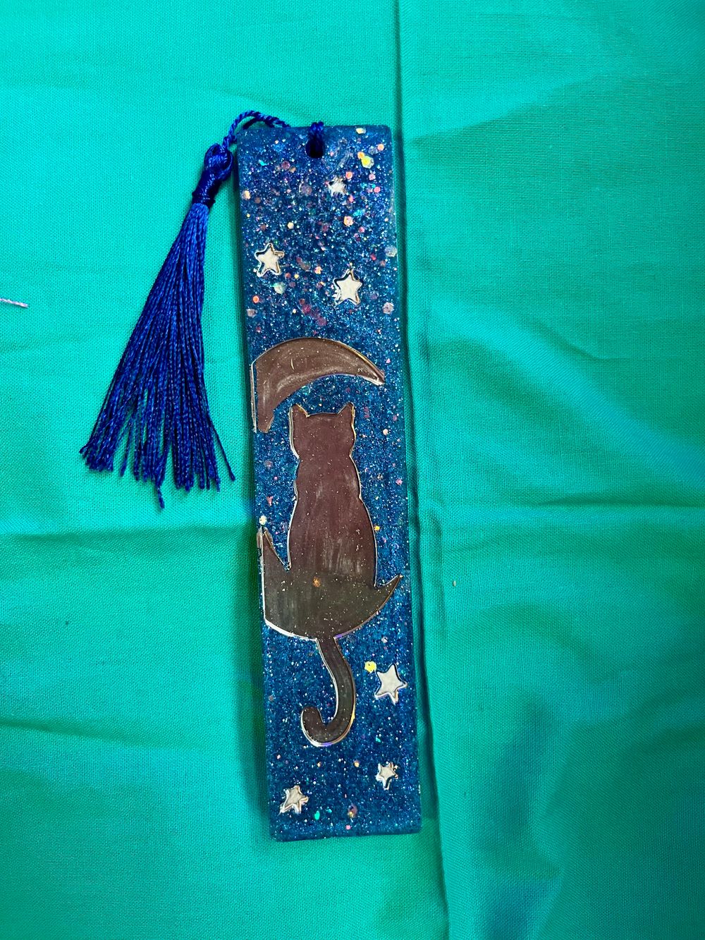 Cat/Moon Bookmark 