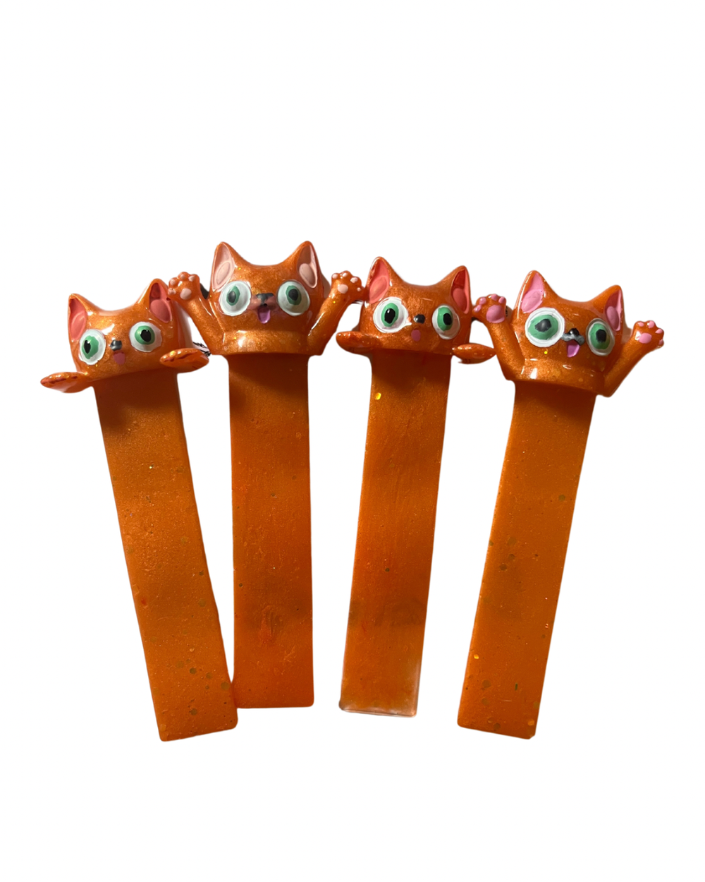 Peaking out Cat Bookmark 