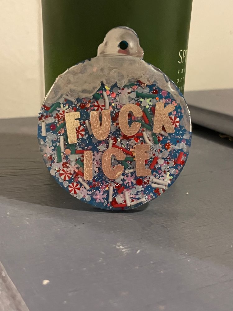 F*ck Ice Ornament 
