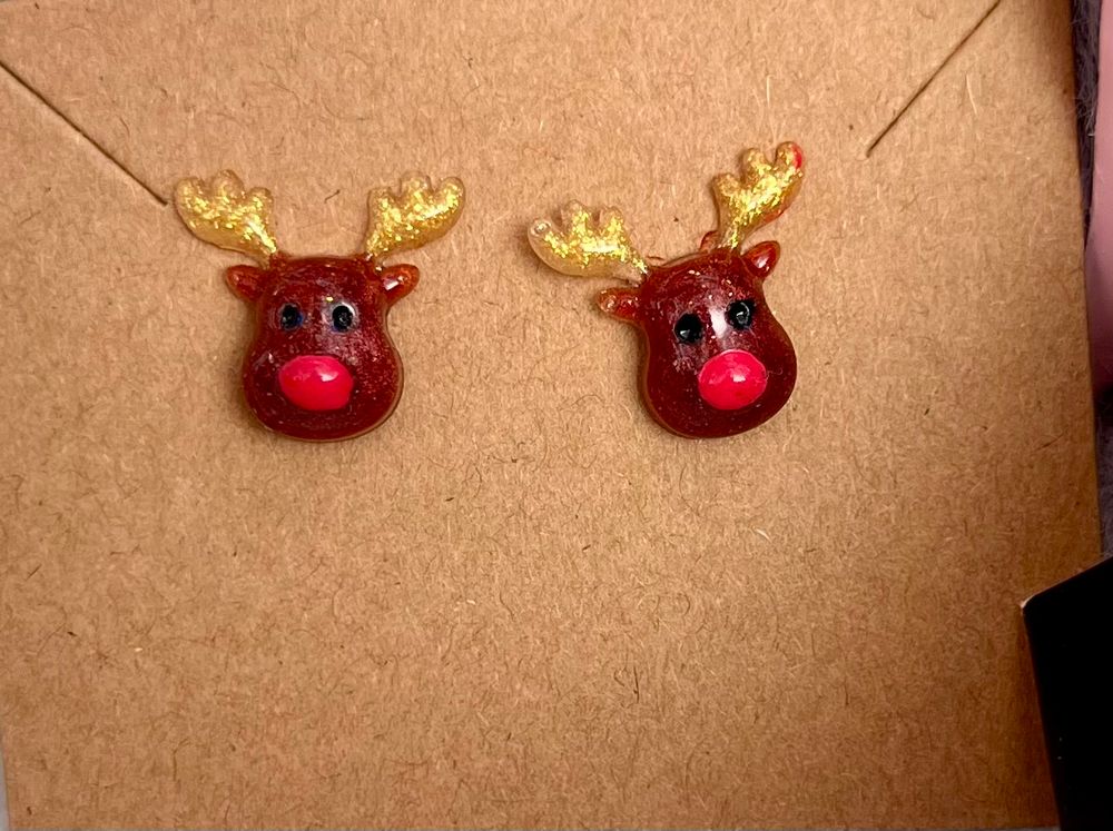 Rudolph Earrings 